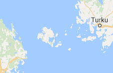 Map of Aland Islands